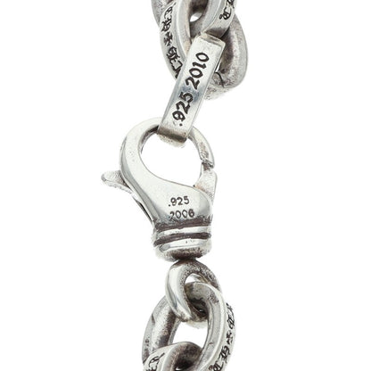 Chrome Hearts LARGE PAPER CHN Silver Bracelet Size ONE SIZE