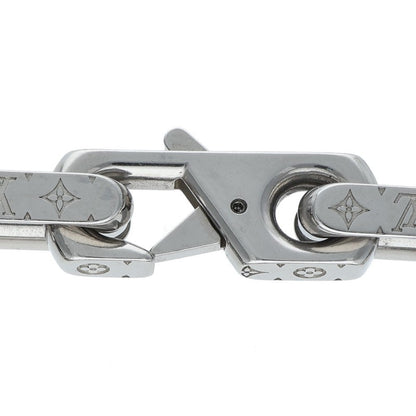 Louis Vuitton Monogram Engraved Chain Bracelet (Silver 45.67g)