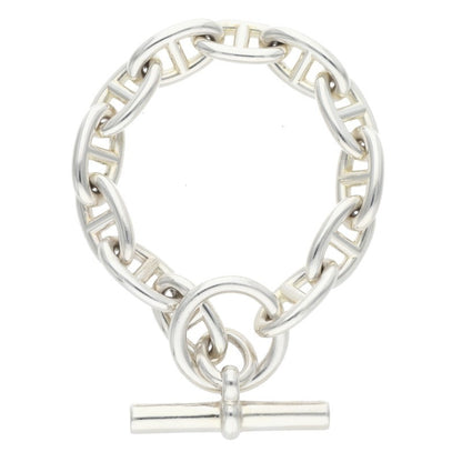 HERMES Chaine d'Ancre GM Silver Bracelet Size ONE SIZE