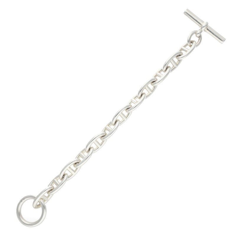 HERMES Chaine d'Ancre GM Silver Bracelet Size ONE SIZE