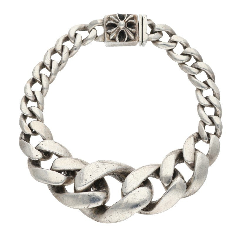 Chrome Hearts Tapered Classic Silver Bracelet Size ONE SIZE