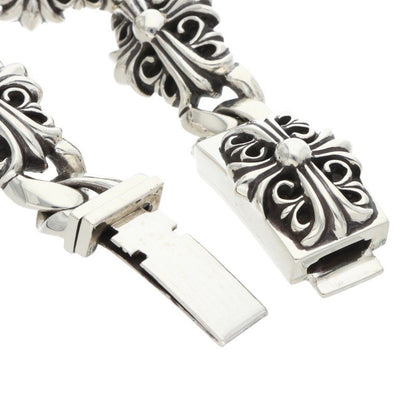 Chrome Hearts Keeper Link Silver Bracelet Size ONE SIZE