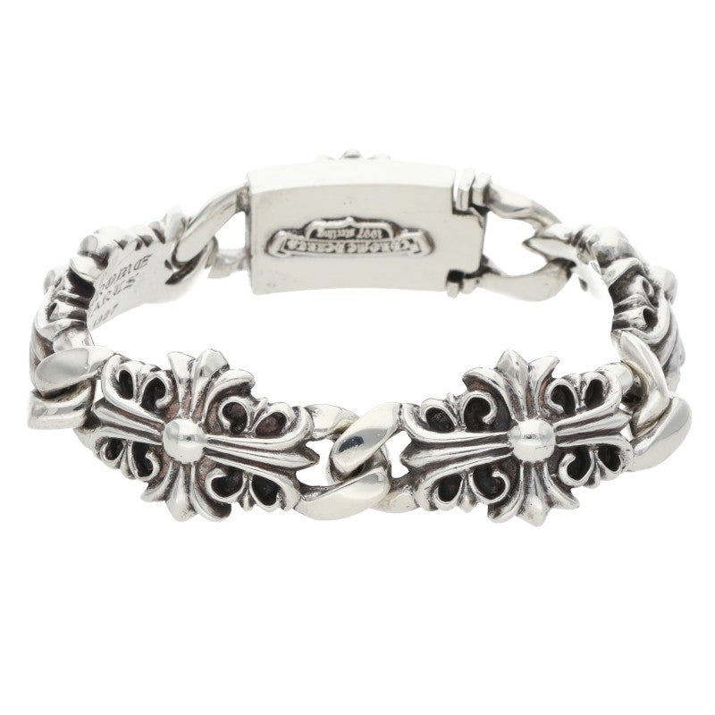 Chrome Hearts KEEPER LINK Silver Bracelet Size ONE SIZE