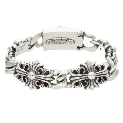 Chrome Hearts KEEPER LINK Silver Bracelet Size ONE SIZE