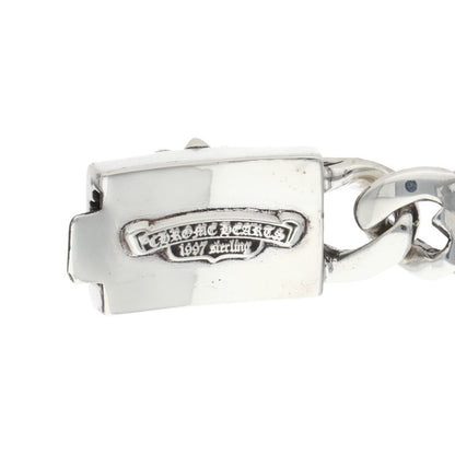 Chrome Hearts KEEPER LINK Silver Bracelet Size ONE SIZE