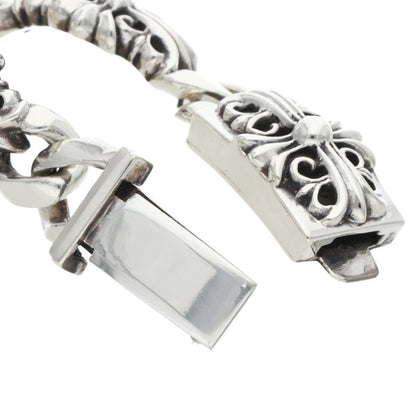 Chrome Hearts KEEPER LINK Silver Bracelet Size ONE SIZE
