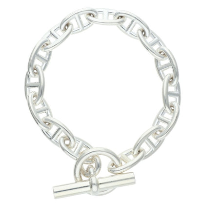 HERMES Chaine d'Ancre GM Silver Bracelet Size ONE SIZE