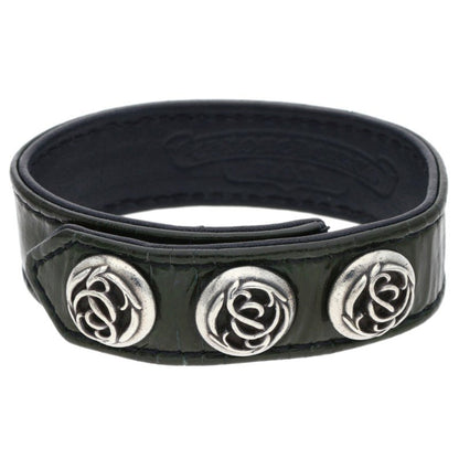 Chrome Hearts Floral Ball 3BTN 2SNP Leather Size ONE SIZE