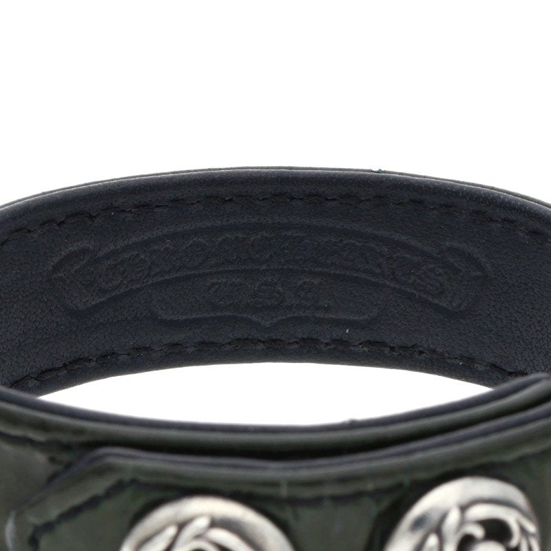Chrome Hearts Floral Ball 3BTN 2SNP Leather Size ONE SIZE