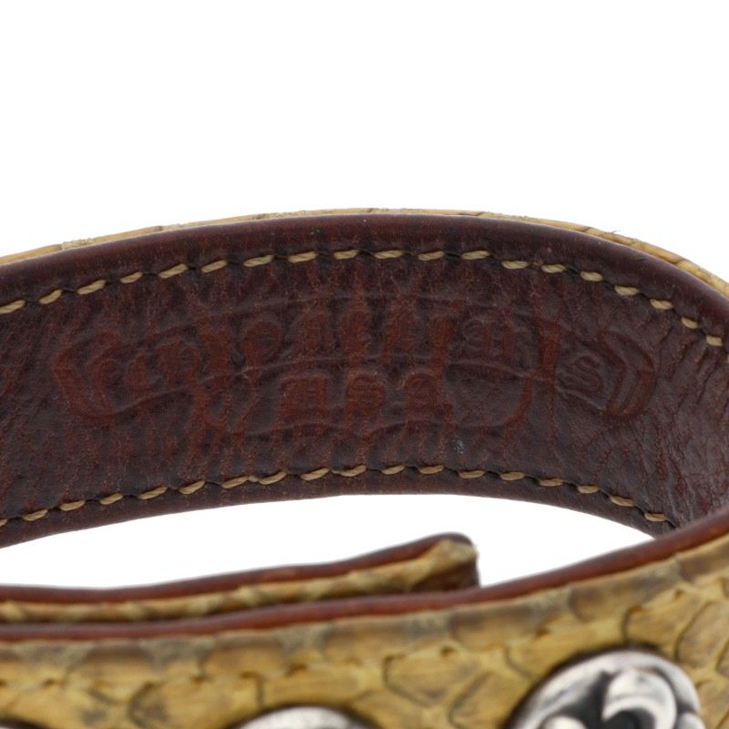 Chrome Hearts BS Fleur Ball 3BTN 2SNP Python Size ONE SIZE