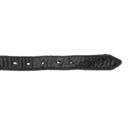 Chrome Hearts RR TINY BUCKLE Patent Alligator