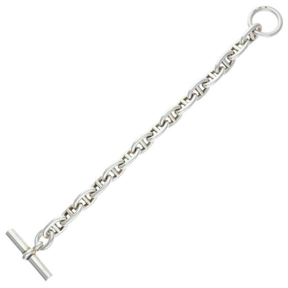HERMES Chaine d'Ancre MM Silver Bracelet Size ONE SIZE