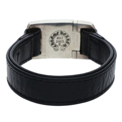Chrome Hearts Harness Clasp Leather Bracelet Size ONE SIZE