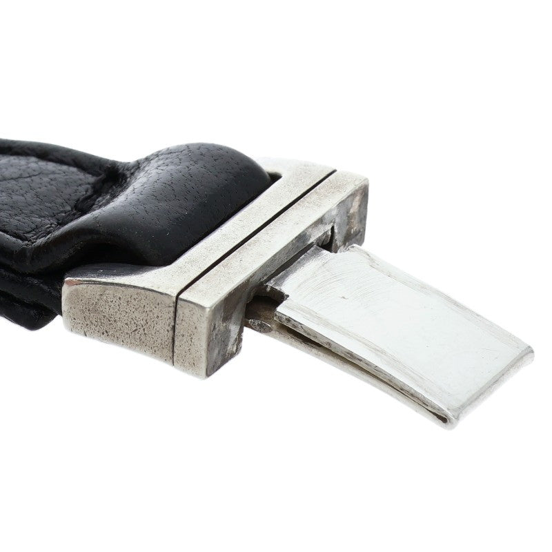 Chrome Hearts Harness Clasp Leather Bracelet Size ONE SIZE