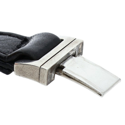 Chrome Hearts Harness Clasp Leather Bracelet Size ONE SIZE