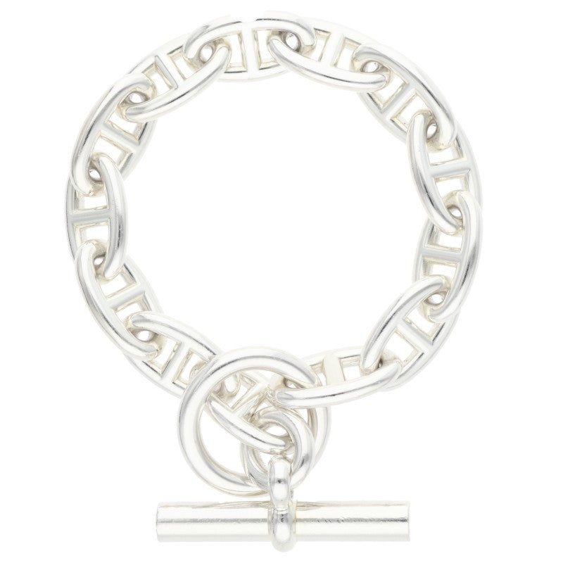 HERMES Chaine d'Ancre GM Silver Bracelet Size ONE SIZE