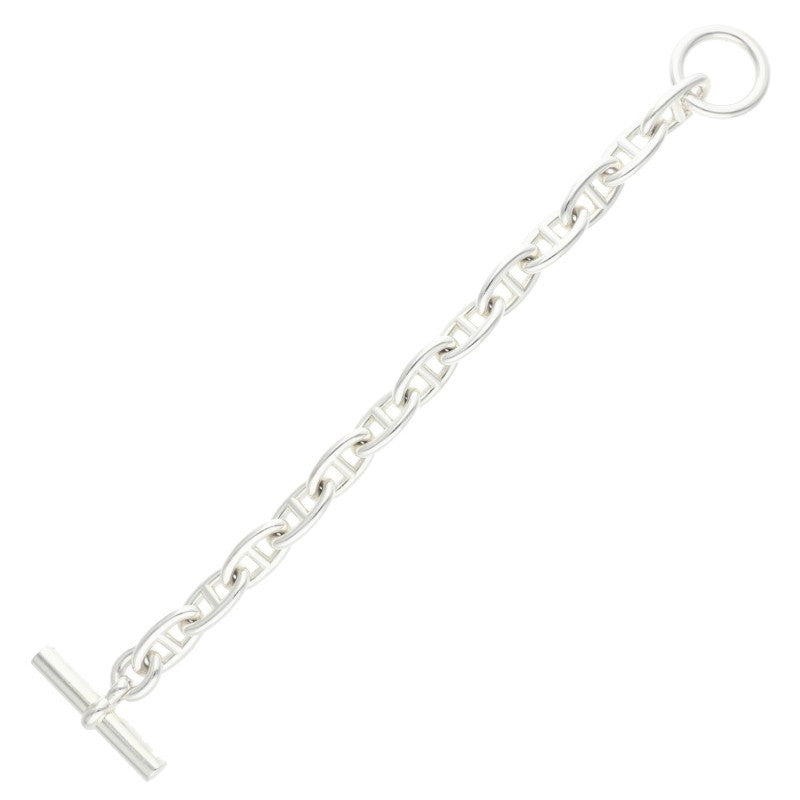 HERMES Chaine d'Ancre GM Silver Bracelet Size ONE SIZE
