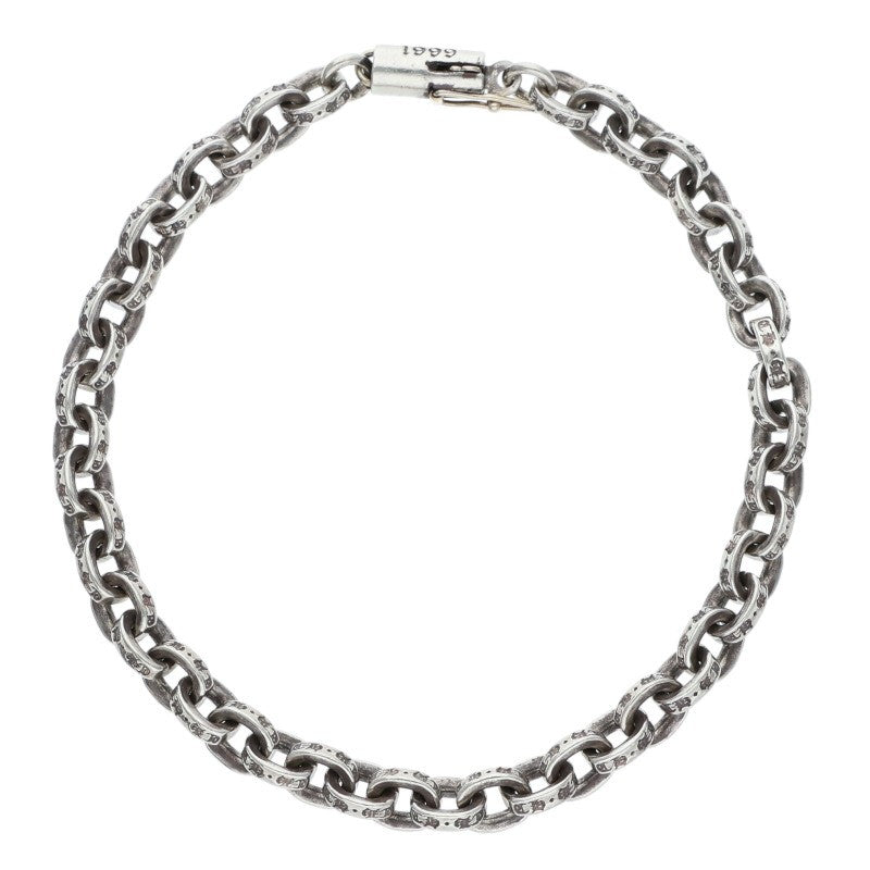 Chrome Hearts Paper Chain Silver Bracelet Size ONE SIZE