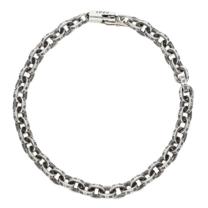 Chrome Hearts Paper Chain Silver Bracelet Size ONE SIZE
