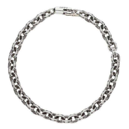 Chrome Hearts Paper Chain Silver Bracelet Size ONE SIZE