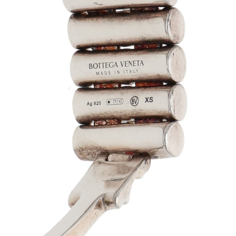 Bottega Veneta Dalmatian Stone Bracelet (Silver 63.59g)