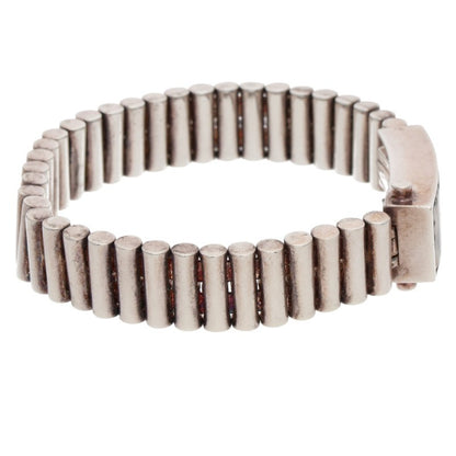 Bottega Veneta Dalmatian Stone Bracelet (Silver 63.59g)