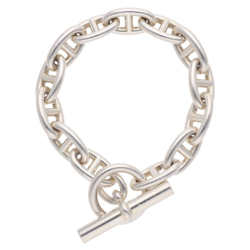 HERMES Chaine d'Ancre GM Silver Bracelet Size ONE SIZE