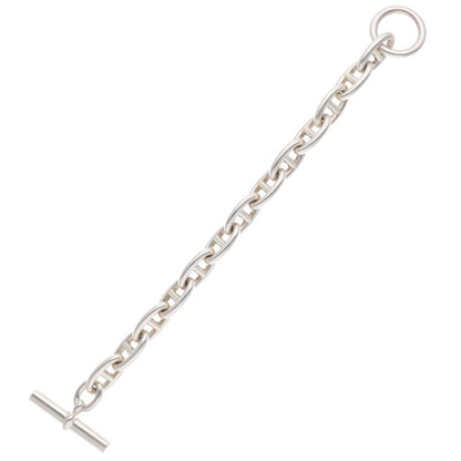 HERMES Chaine d'Ancre GM Silver Bracelet Size ONE SIZE