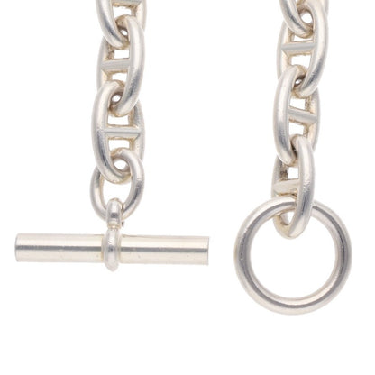 HERMES Chaine d'Ancre GM Silver Bracelet Size ONE SIZE
