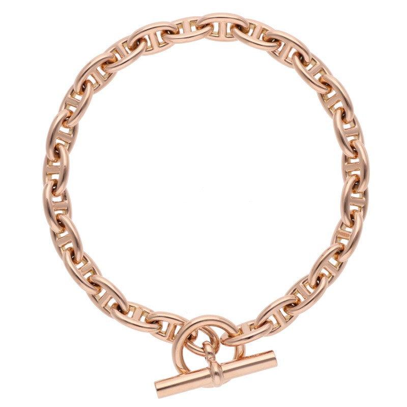 HERMES Chaine d'Ancre TPM K18PG Bracelet Size ONE SIZE