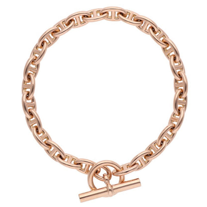 HERMES Chaine d'Ancre TPM K18PG Bracelet Size ONE SIZE