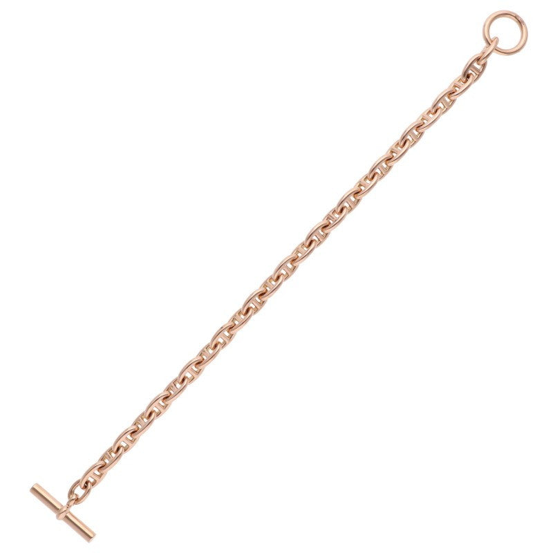 HERMES Chaine d'Ancre TPM K18PG Bracelet Size ONE SIZE