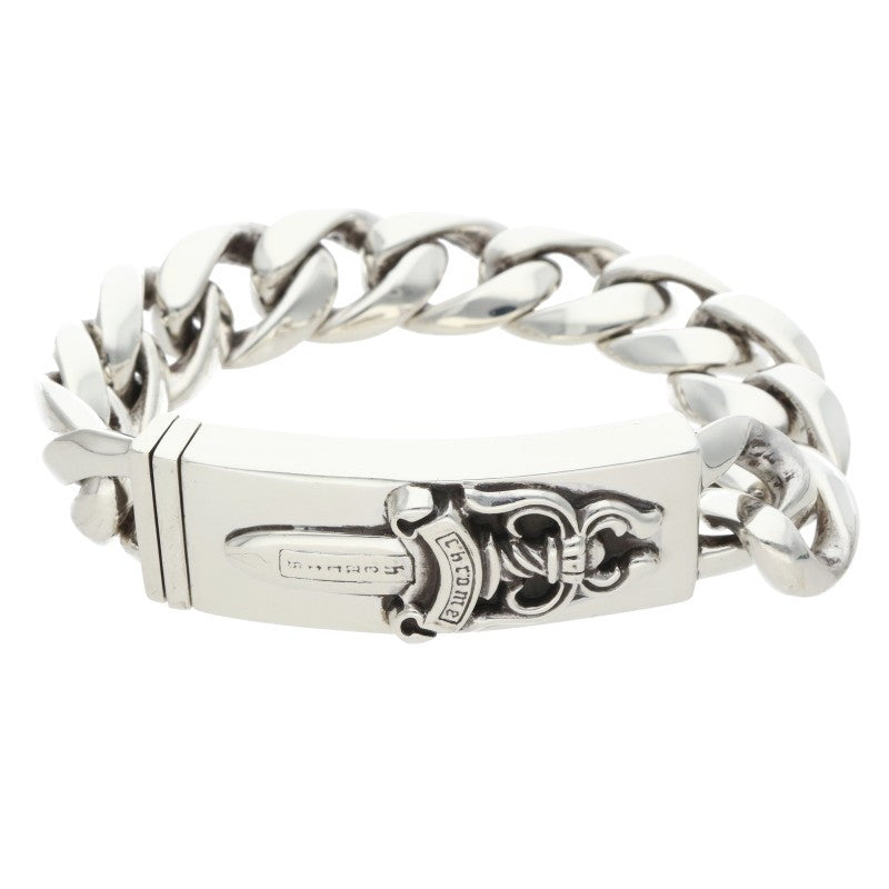 Chrome Hearts Dagger ID Classic Link Bracelet Size ONE SIZE