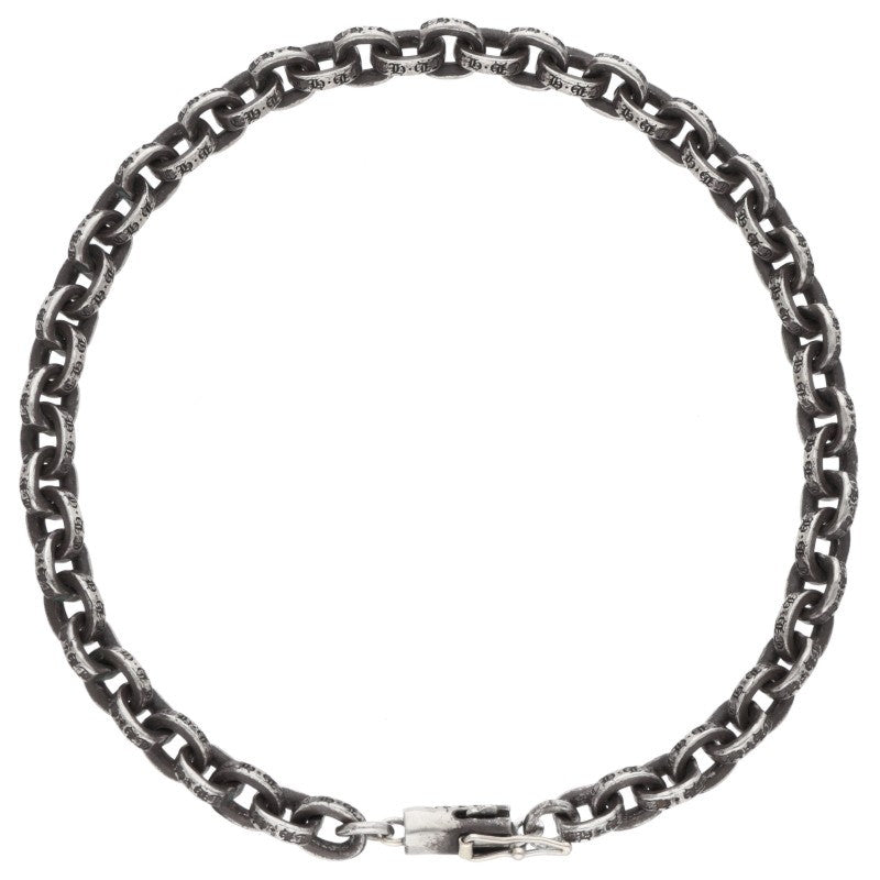 Chrome Hearts Paper Chain Silver Bracelet Size ONE SIZE