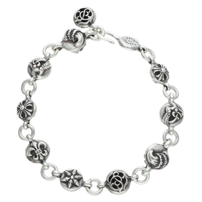Chrome Hearts #2 Multi Ball Silver Bracelet Size ONE SIZE