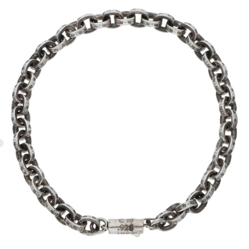 Chrome Hearts Paper Chain Silver Bracelet Size ONE SIZE