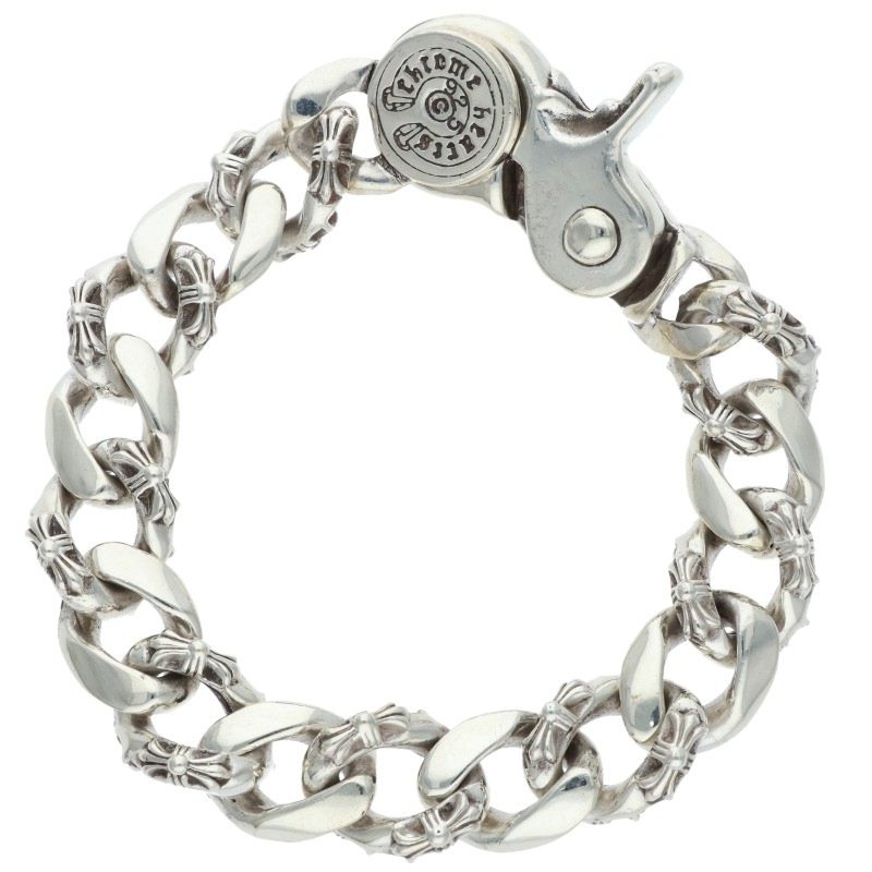Chrome Hearts Fancy Link Clip Bracelet Size ONE SIZE