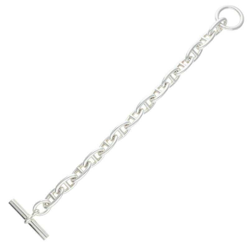 HERMES Chaine d'Ancre GM Silver Bracelet Size ONE SIZE