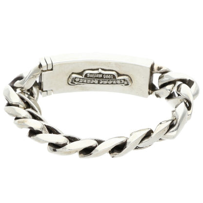 Chrome Hearts Dagger ID Classic Link Bracelet Size Silver