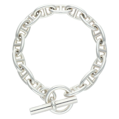 HERMES Chaine d'Ancre GM Silver Bracelet Size ONE SIZE