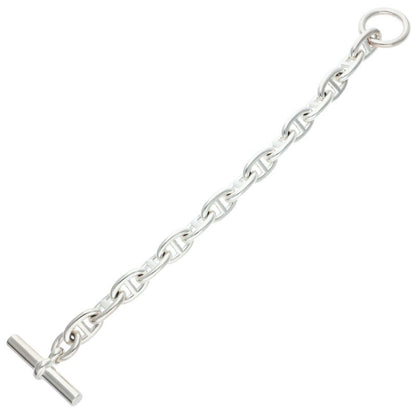 HERMES Chaine d'Ancre MM Silver Bracelet Size ONE SIZE