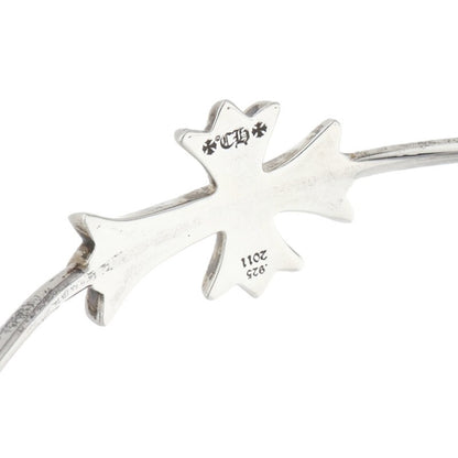 Chrome Hearts Skinny Tiny CH Cross Pave