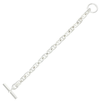 HERMES Chaine d'Ancre MM Silver Bracelet 925 Size ONE SIZE