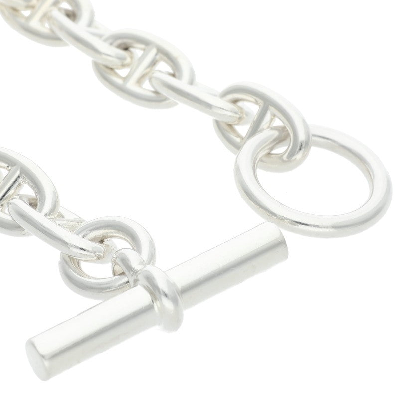 HERMES Chaine d'Ancre MM Silver Bracelet 925 Size ONE SIZE
