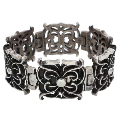 Chrome Hearts WIDE SPIDER LINK 925 Silver Size ONE SIZE