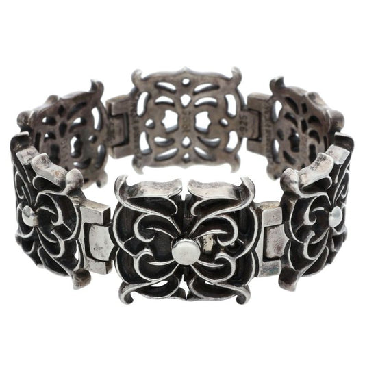 Chrome Hearts WIDE SPIDER LINK 925 Silver Size ONE SIZE