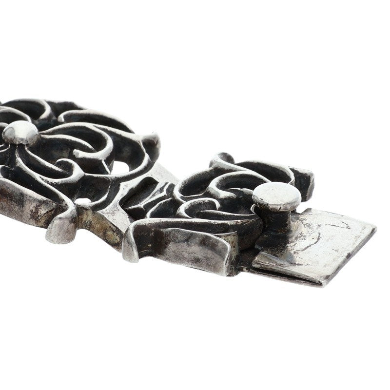 Chrome Hearts WIDE SPIDER LINK 925 Silver Size ONE SIZE