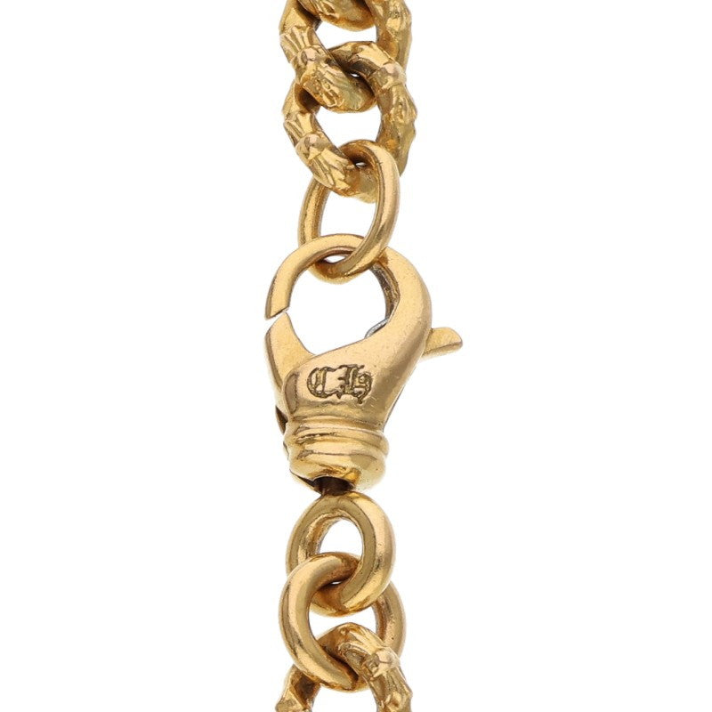 Chrome Hearts 22K Extra Fancy Mini Gold Bracelet Size 8INCH