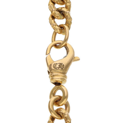 Chrome Hearts 22K Extra Fancy Mini Gold Bracelet Size 8INCH