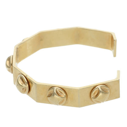 Saint Laurent Paris 7PStudded bangle Gold Size C2